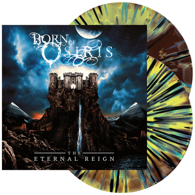 Born Of Osiris - ‘The Eternal Reign (Deluxe)’ Vinyl (Easter Yellow + Brown Side A/B w/ Cyan + Black Splatter)