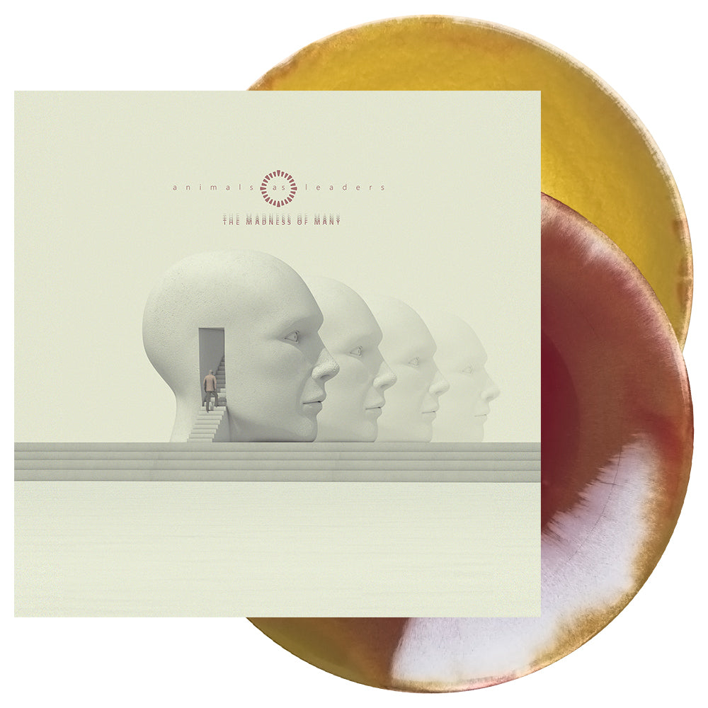 Animals As Leaders - The Madness Of Many (Side A/B: White + Gold + Oxblood)