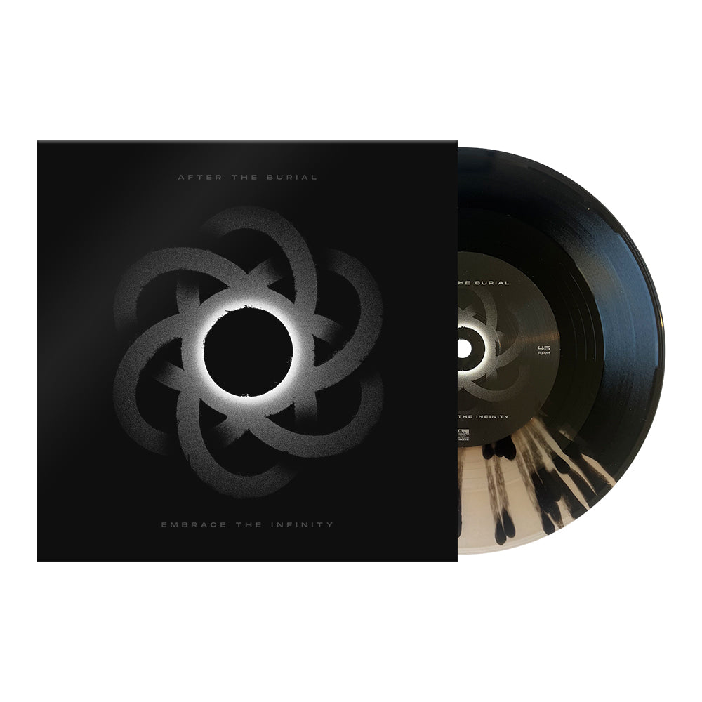 After The Burial - Embrace The Infinity’ 7” Vinyl (Trans. Beer + Black Half/Half w/ Black Splatter)