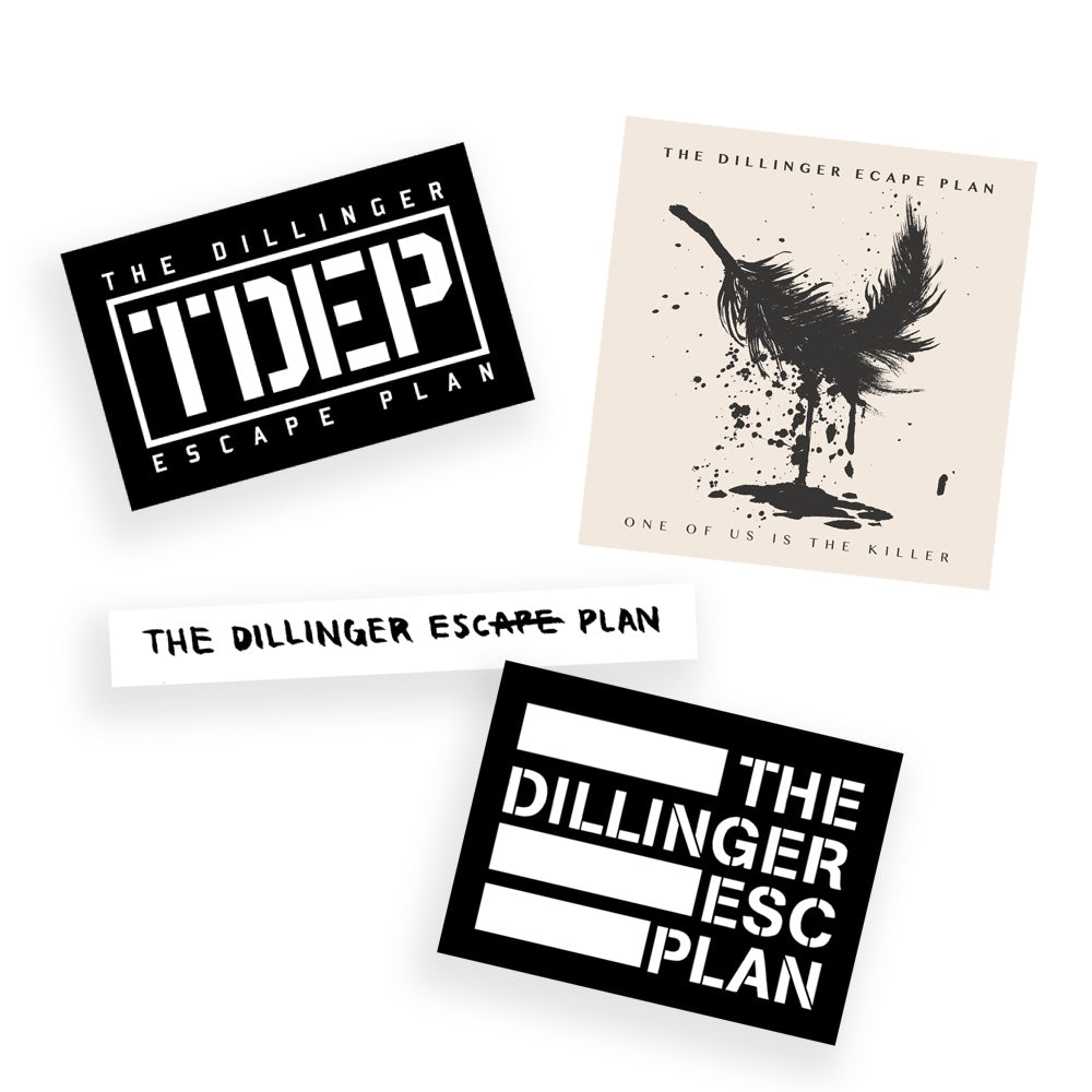 The Dillinger Escape Plan - Sticker Pack