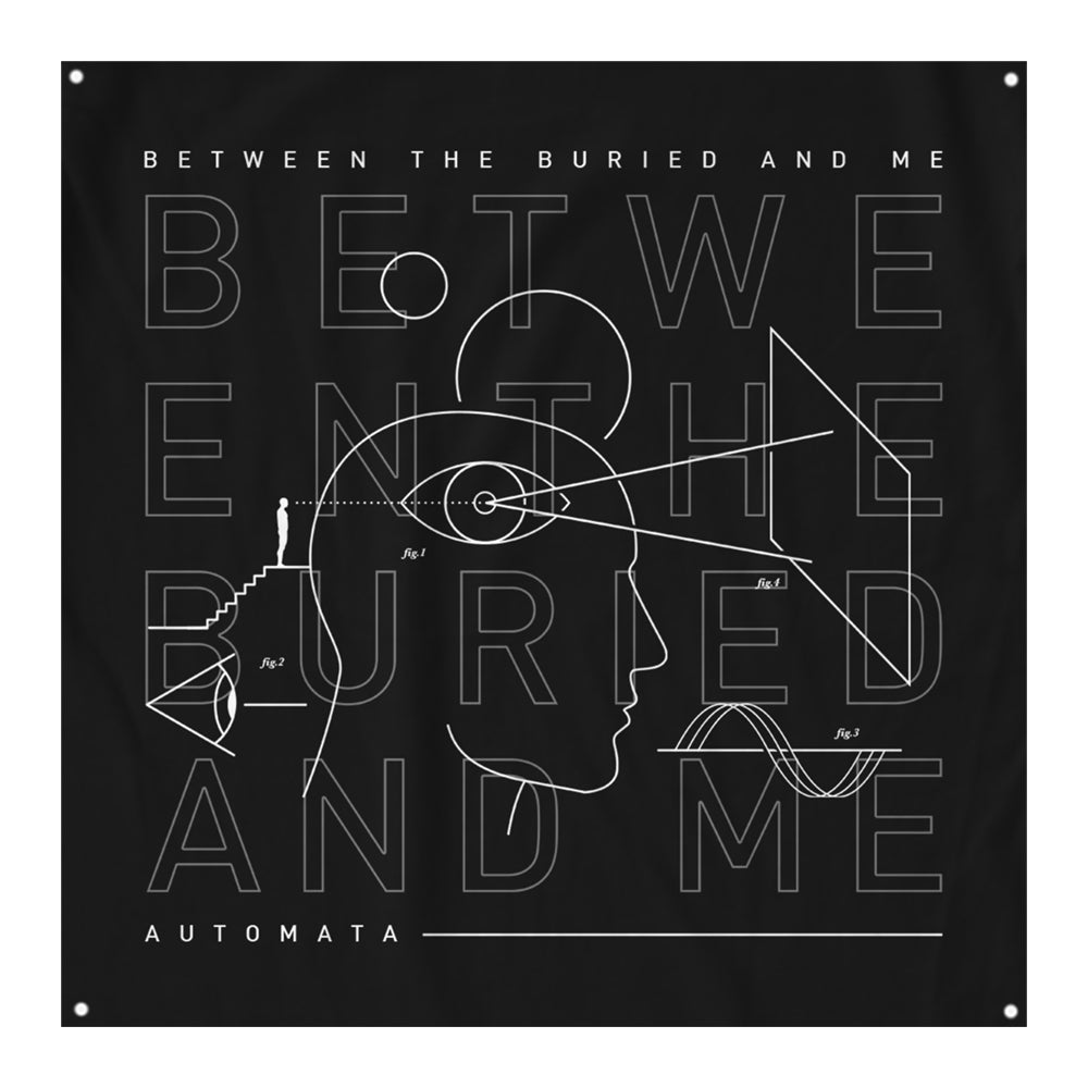 Between the Buried and Me - Automata Wall Flag