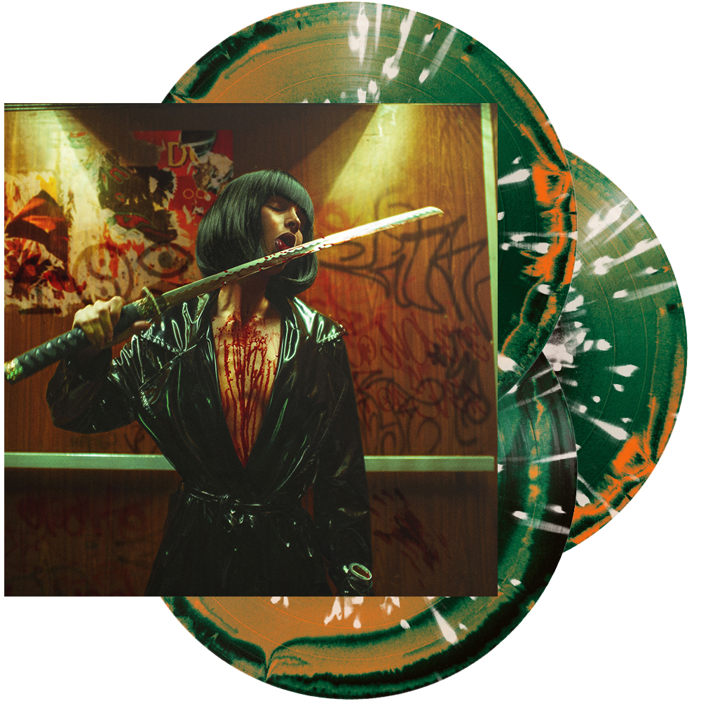 Bad Omens - 'CONCRETE JUNGLE [THE OST]' 3LP Vinyl (Green + Orange + Black Side A/B w/ Bone Splatter)