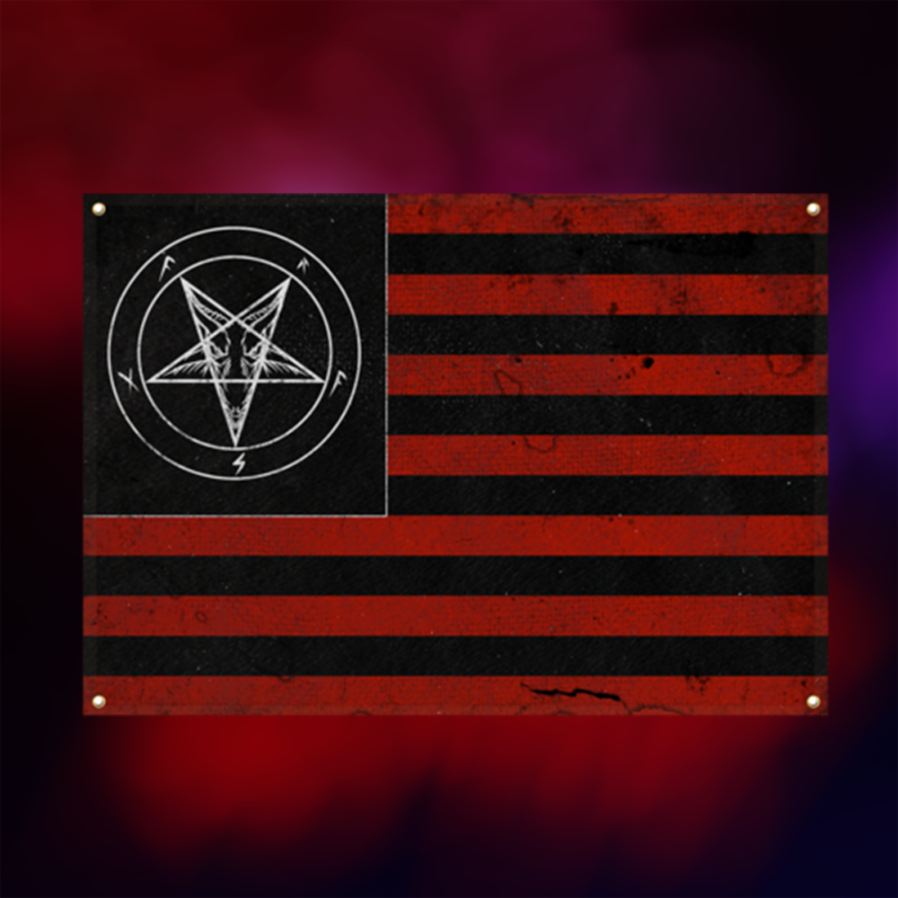 American Satan - Wall Flag