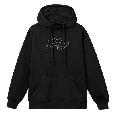 Poppy – ‘Negative Spaces’ Black Hoodie