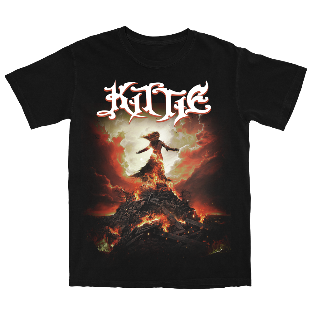 Kittie - White Fire T-Shirt