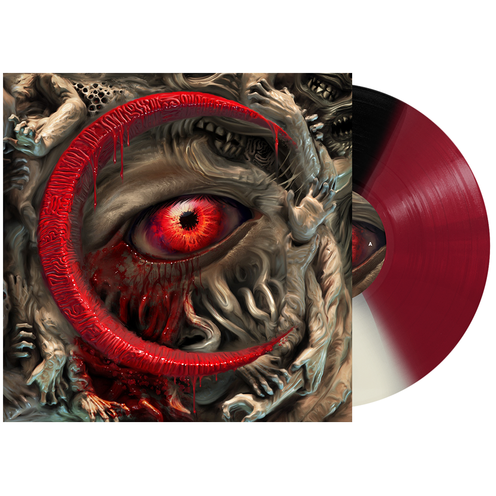 Oceano - 'Living Chaos' Vinyl (Bone / Black / Red Tri-Color Split)