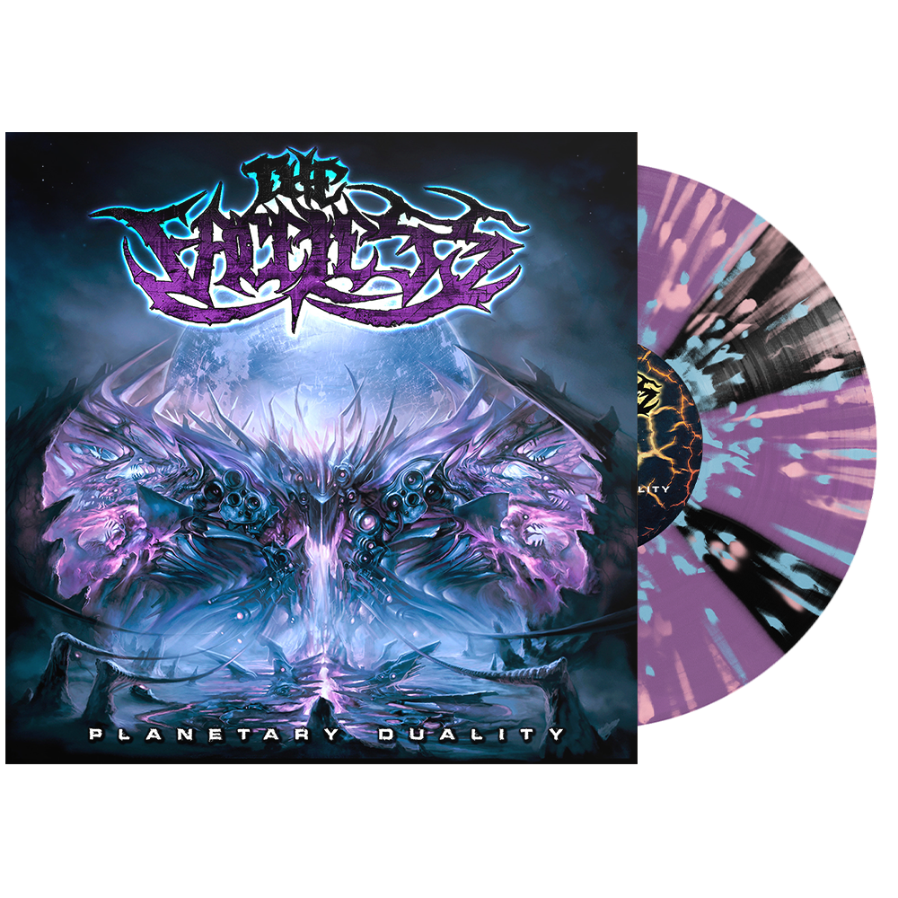 The Faceless - ‘Planetary Duality’ Vinyl (Trans. Purple + Black Cornetto w/ Baby Blue + Pink Splatter)