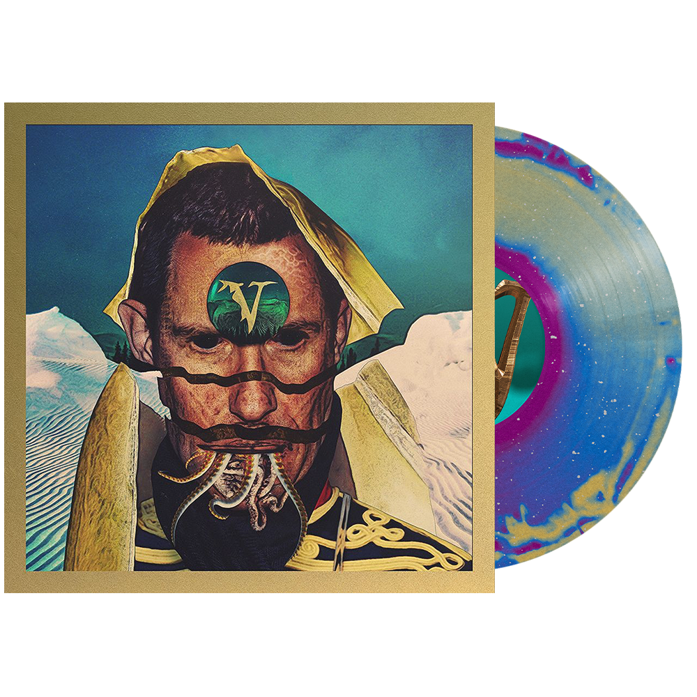 Veil Of Maya - False Idol’ Vinyl (Neon Violet + Blue + Gold Side A/B w/ Glitter)