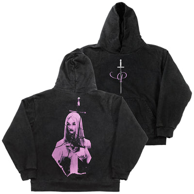 Poppy - 'Flicker' Black Hoodie