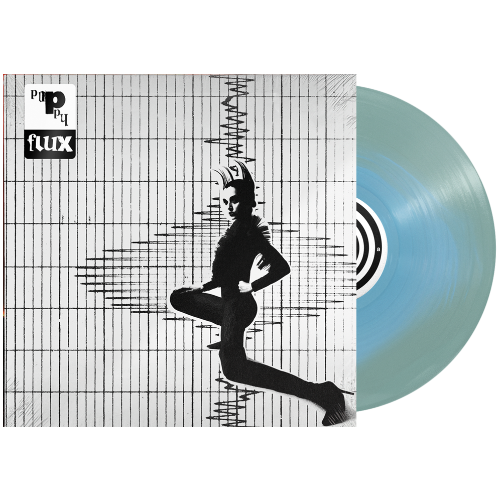 Poppy - 'Flux' Vinyl (Baby Blue Inside Trans. Electric Blue)