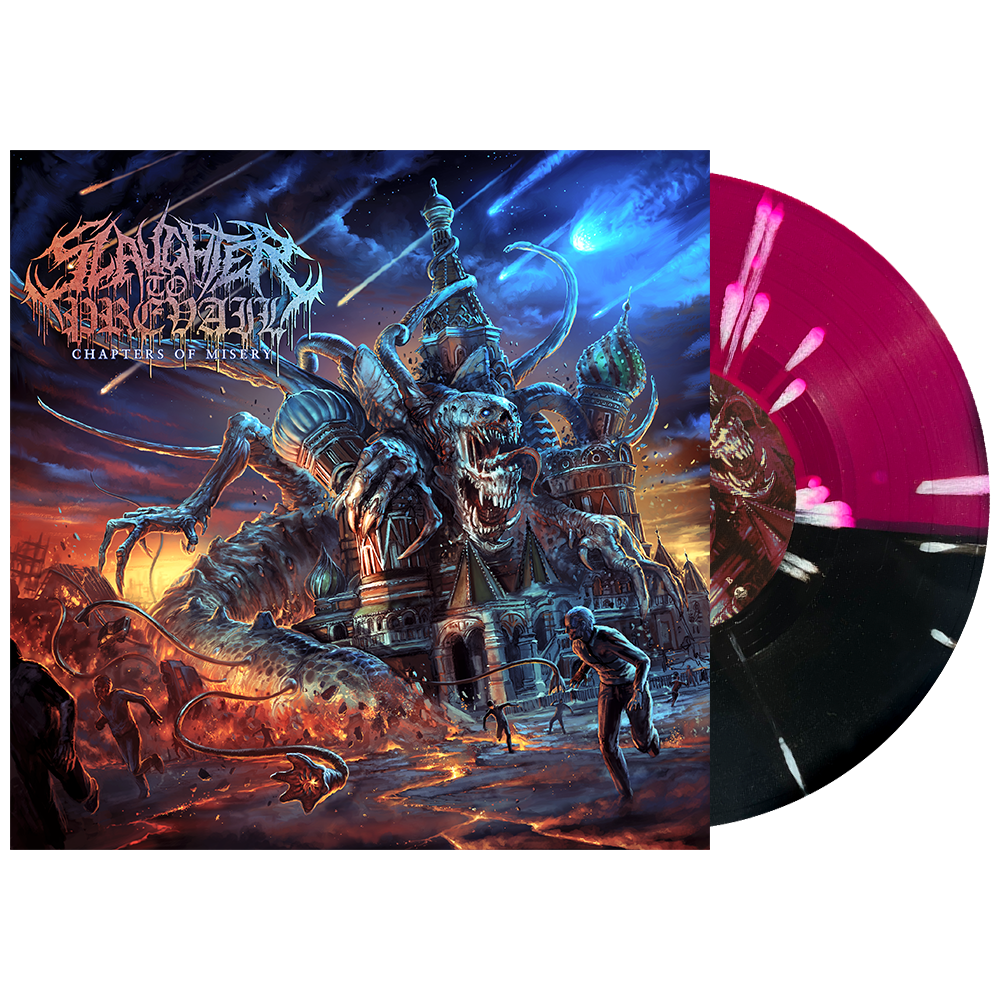 Slaughter To Prevail - ‘Chapters Of Misery’ 10” Vinyl (Black / Trans. Purple Half/Half w/ White Splatter)