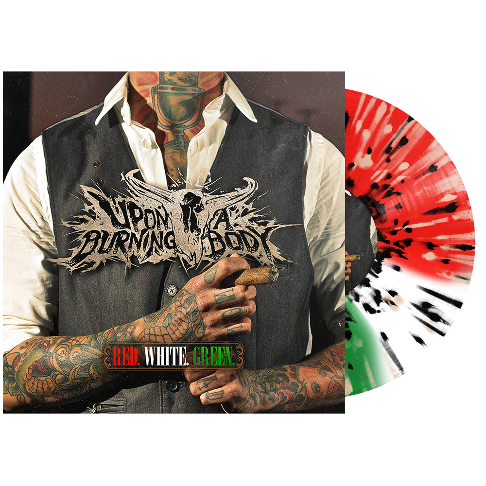 Upon a Burning Body - ‘Red. White. Green.’ Vinyl Upon a Burning Body - ‘Red. White. Green.’ Vinyl (Trans. Red + White + Trans. Green Tri-Color Striped)