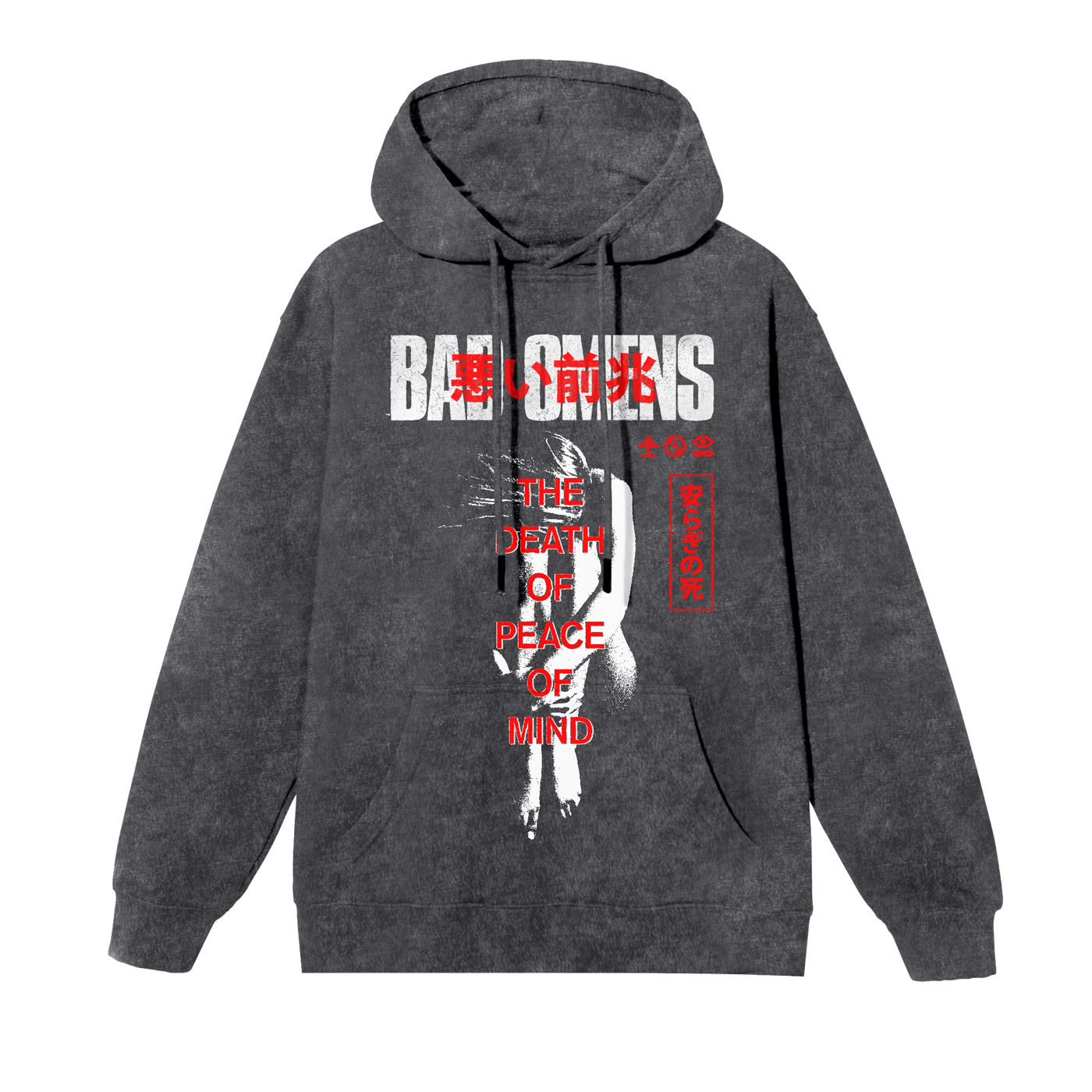 Bad Omens – ‘Take Me First’ Mineral Wash Hoodie