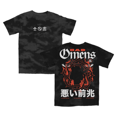 Bad Omens - 'Like a Villain' Black Dye Tee