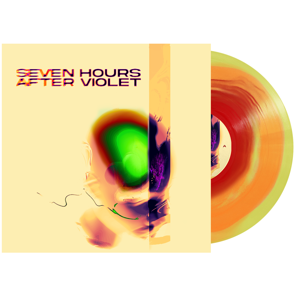 Seven Hours After Violet - 'Self-Titled' Vinyl (Red in Orange in Trans. Yellow)