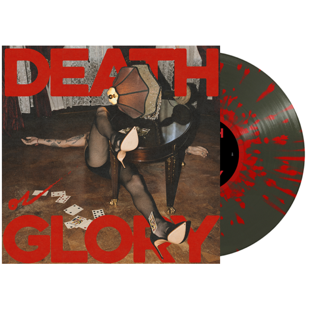 Palaye Royale - ‘Death Or Glory’ Vinyl (Black Ice w/ Red Splatter)