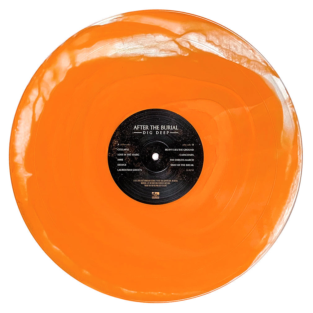 After The Burial - 'Dig Deep' Vinyl (Ultra Clear + Orange Side A/B)