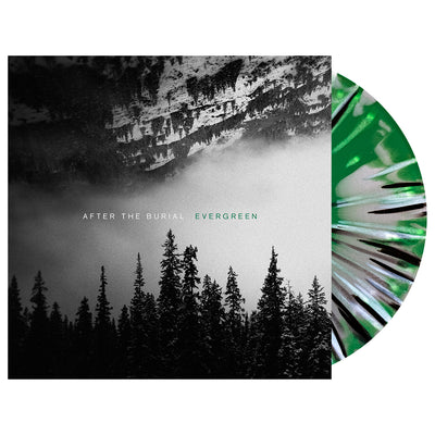 After The Burial - 'Evergreen' Vinyl (Evergreen + Silver Side A/B w/ Black + White Splatter)