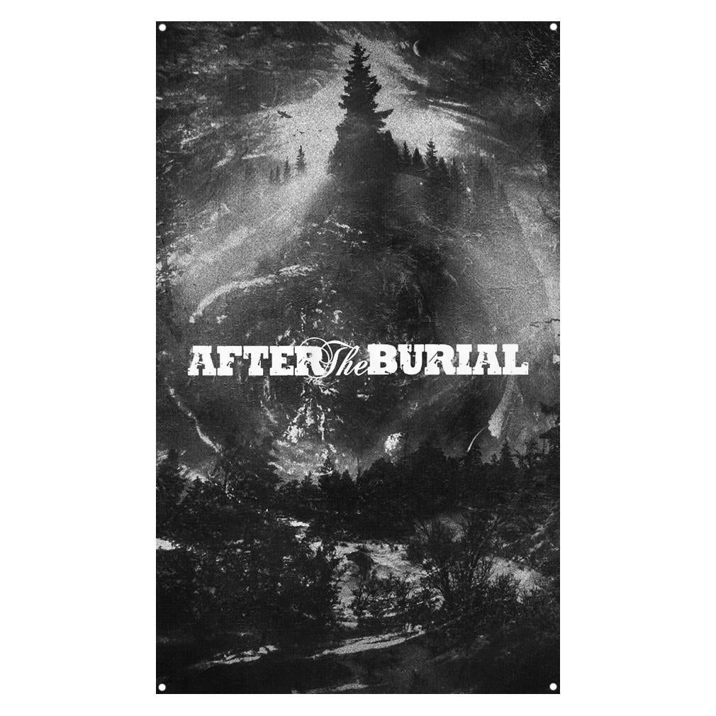 After The Burial - Evergreen Wall Flag