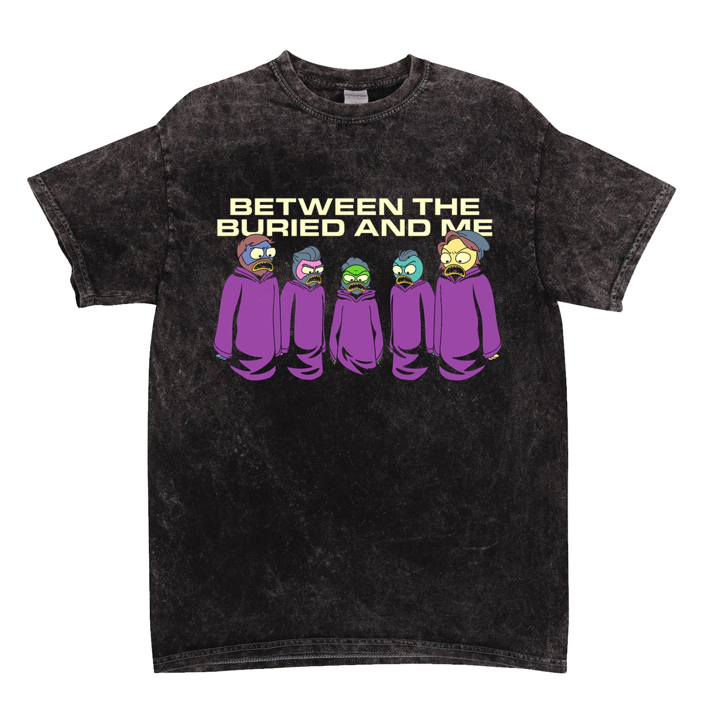 Between The Buried And Me - Cloaked Figures Mineral Wash Tee
