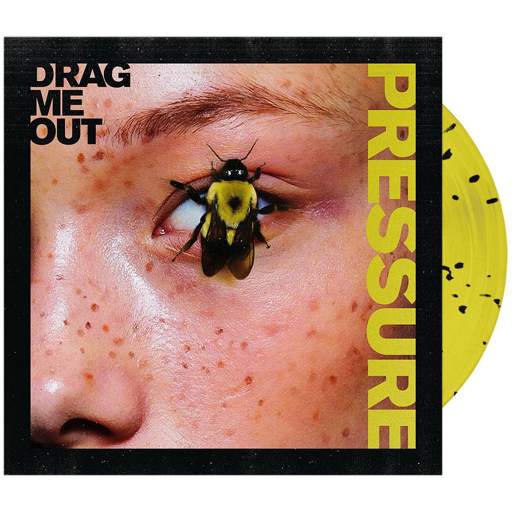 Drag Me Out - 'Pressure' Trans Yellow w/ Black Splatter Vinyl