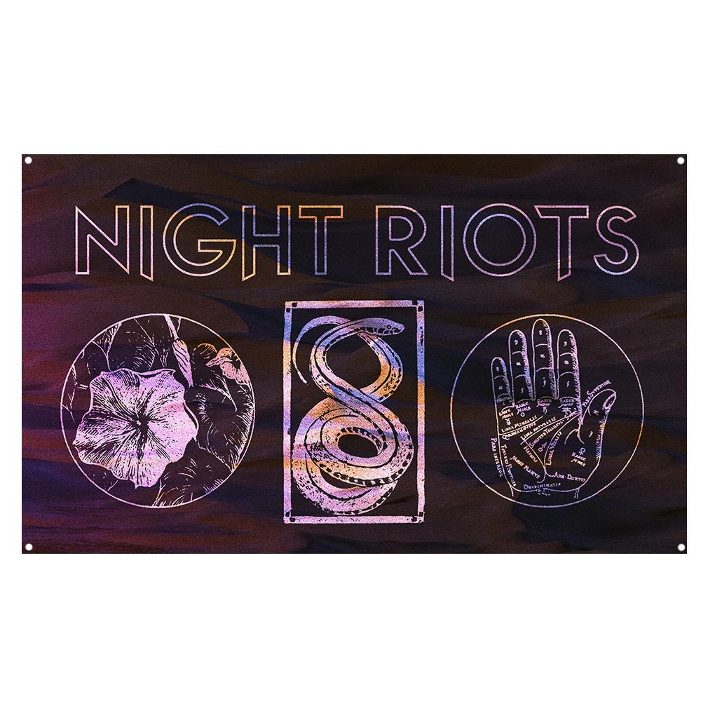 Night Riots - Wall Flag