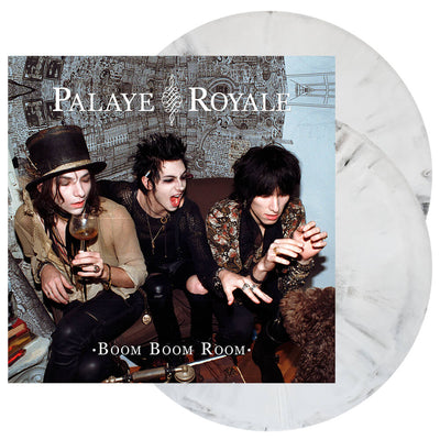 Palaye Royale - 'Boom Boom Room (Side A)' Vinyl (2xLP Opaque White w/ Black Marble)