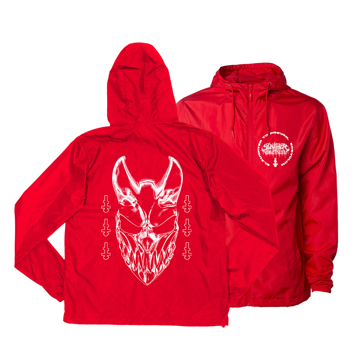 Slaughter To Prevail - 'M.I.R.' Windbreaker (Red)
