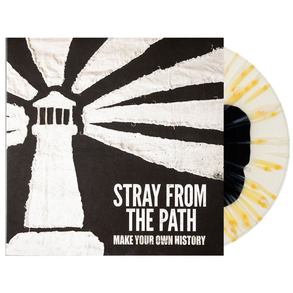 Stray From The Path-'Make Your Own History' Vinyl (Black Milky Clear w/ Mustard+ Bone)