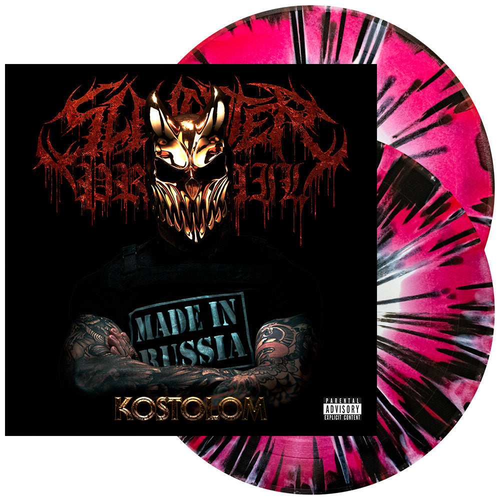 Slaughter To Prevail - 'Kostolom' Vinyl (Bone / Red / Black Tri-Color w/ Black Splatter)