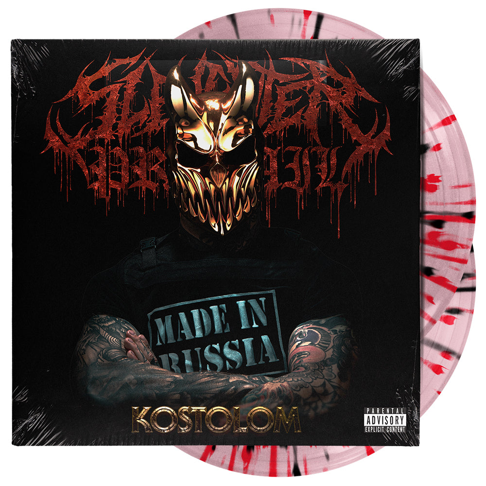 Slaughter To Prevail - 'Kostolom' Vinyl (Opaque Pink w/ Black & Neon Pink Splatter)