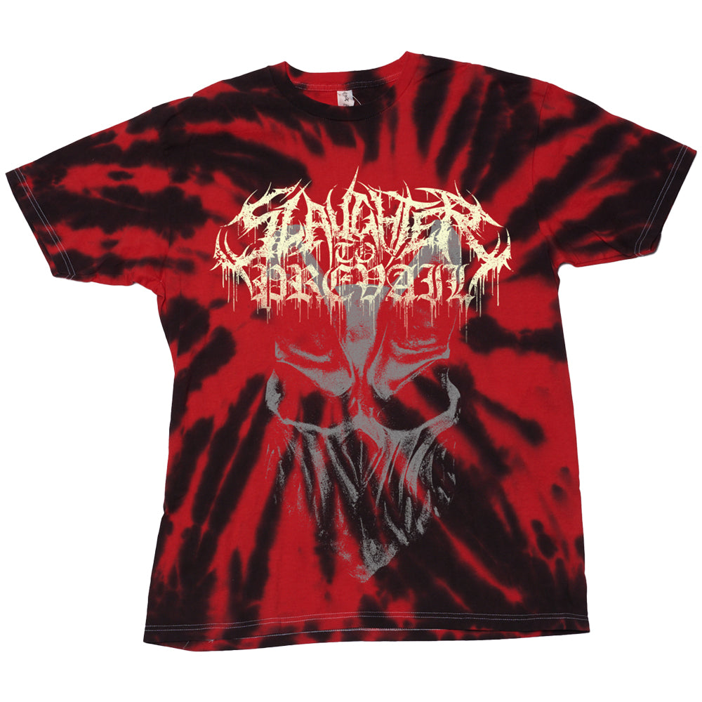 Slaughter To Prevail - Misery Sermon Red Custom Dye Tee