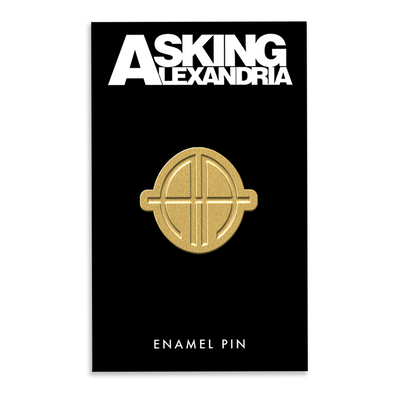 Asking Alexandria - Gold Pin