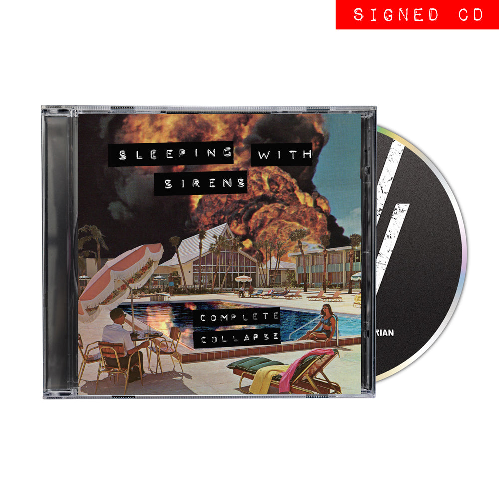 SLEEPING WITH SIRENS “COMPLETE COLLAPSE" Signed CD