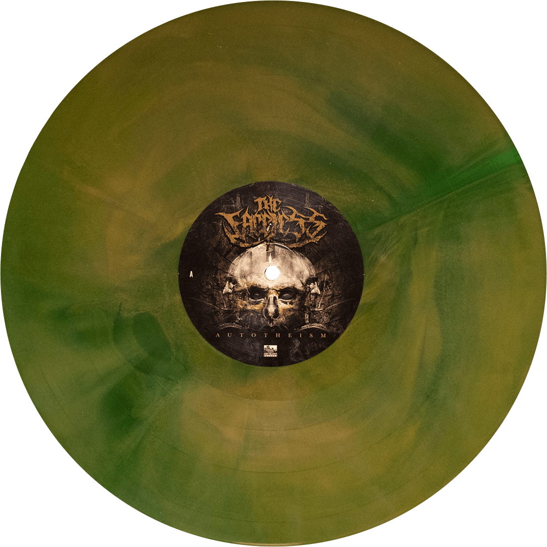 The Faceless - "Autotheism" Orange + Green Galaxy Vinyl