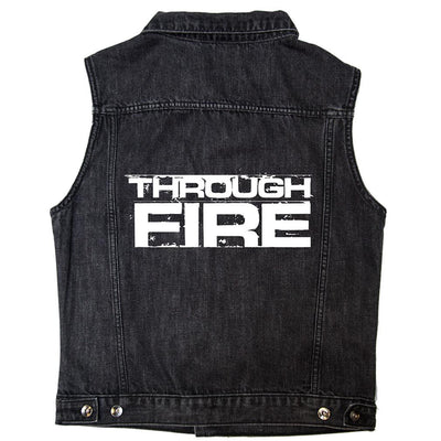 Through Fire - Vintage Black Vest