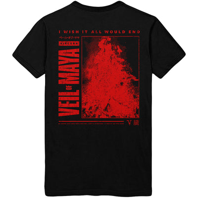 Veil Of Maya - Flames Tee