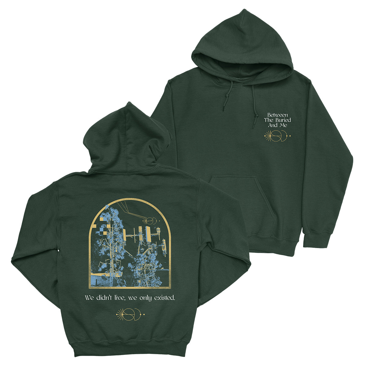 Between The Buried And Me - 'Exist' Hoodie (Green)